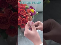 24/410 Faccia pulita lavaggio a mano Set di viaggio Pompa di lozione di plastica con clip di chiusura