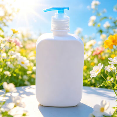Pompa per lozione in plastica con dispenser per sapone liquido a testa grande 24/410 28/410 a coste
