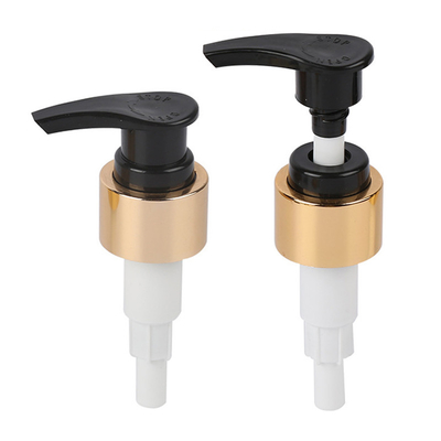 Pompa di alluminio della provetta della mano, OEM cosmetico della pompa 28/410 della lozione
