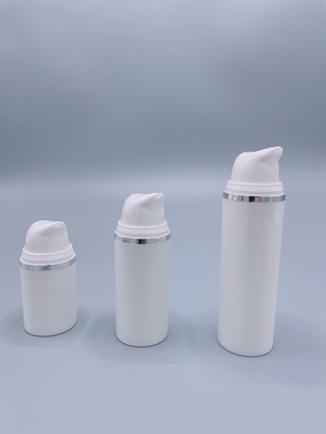 bottiglia senz'aria di plastica della pompa di 30ml 50ml 80ml 120ml per cura di pelle