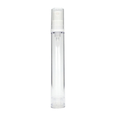 La pompa senz'aria della lozione imbottiglia la bottiglia cosmetica di plastica 5ml 10ml 15ml dello spruzzo