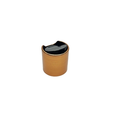 Tappo superiore di alluminio spazzolato del disco per il pacchetto cosmetico 24mm 28mm