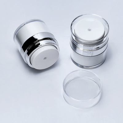 barattolo senz'aria di lusso riutilizzabile della pompa di 30ml 50ml per il fondamento crema