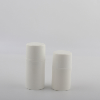 Bottiglia crema senz'aria d'imballaggio cosmetica di plastica bianca 30ml 50ml 80ml del siero dei pp