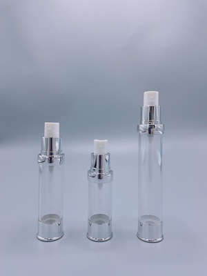 Bottiglie di alluminio senza aria di lusso per l' essenza di crema