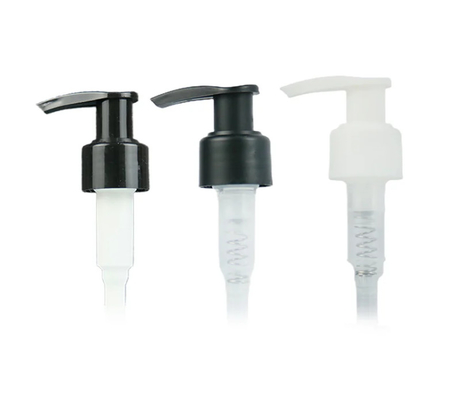 28/410 PP Plastic Shampoo Shower Black Lotion Pump per bottiglia