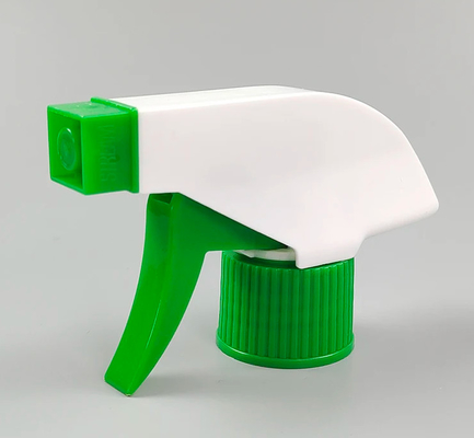 28/410 Spruzzatore bianco verde per la pulizia di bottiglie