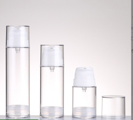AS Diametro 46 mm Bottiglia senza aria 30 ml 50 ml 100 ml E 150 ml Bottiglie cosmetiche senza aria