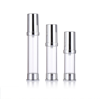 Imballaggio cosmetico 5ml 10ml 15ml Bottiglia vuota di plastica senza aria per pompe di lozione