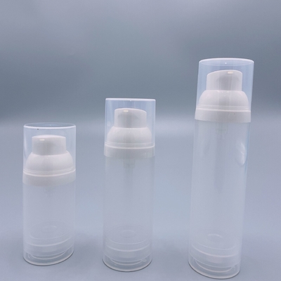 15 ml 30 ml 50 ml PP Reutilizzabili Pompe senza aria per la cura della pelle con siero
