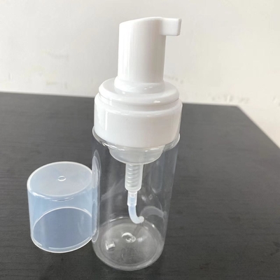 Bottiglia PET naturale da 100 ml con pompa a schiuma per scarpe pulite e lozione per il corpo con shampoo
