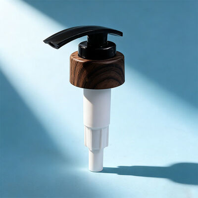 Pompa per lozione per sapone per le mani con pompa per lozione a vite con stampa a trasferimento d'acqua 32/410 per bottiglia