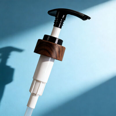 Pompa per lozione per sapone per le mani con pompa per lozione a vite con stampa a trasferimento d'acqua 32/410 per bottiglia