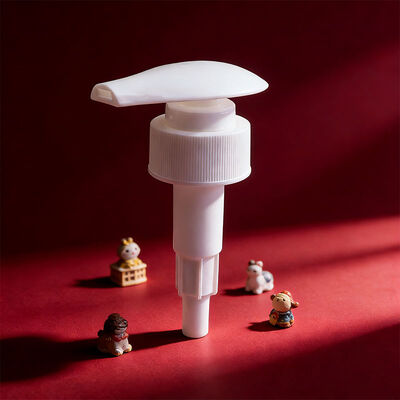 Pompa per lozione shampoo a testa piatta grande 28/410 per bottiglia