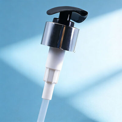 Dispenser per lozione in alluminio per mani con attuatore a testa tonda grande 28/410 per bottiglia