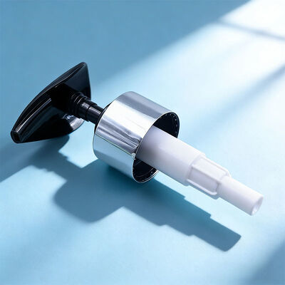 Dispenser per lozione in alluminio per mani con attuatore a testa tonda grande 28/410 per bottiglia