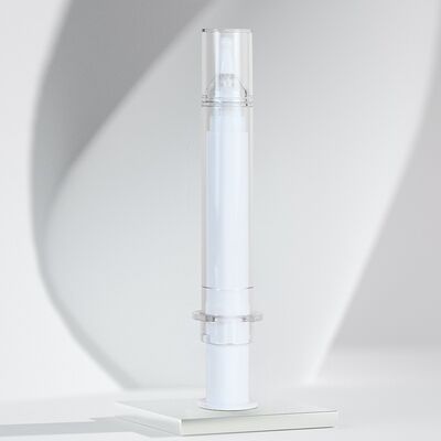 Luoghi di lusso PS PP Seringa cosmetica senza aria Pompa Bottiglia 5ml 10ml 20ml Seringa Cosmetica Per Crema per Occhi Siero Imballaggio
