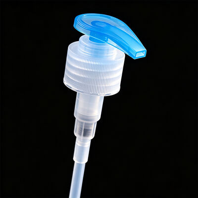 Pompa per lozione in plastica con dispenser per sapone liquido a testa grande 24/410 28/410 a coste