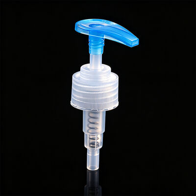 Pompa per lozione in plastica con dispenser per sapone liquido a testa grande 24/410 28/410 a coste