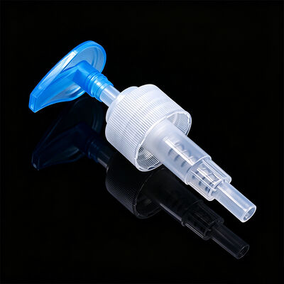 Pompa per lozione in plastica con dispenser per sapone liquido a testa grande 24/410 28/410 a coste