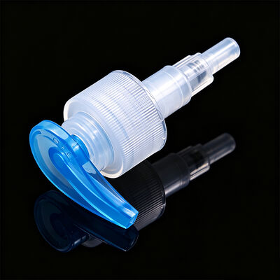 Pompa per lozione in plastica con dispenser per sapone liquido a testa grande 24/410 28/410 a coste