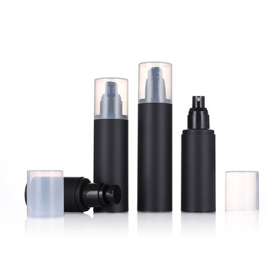 Flacone spray per nebulizzazione in plastica opaca PP da 120 ml all'ingrosso con tappo con pennello per crema per il viso, lozione, siero per la cura della pelle
