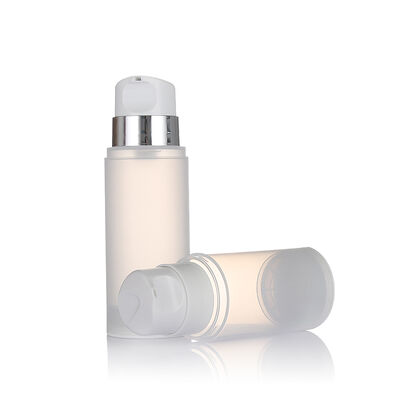 Bottiglia di pompa senza aria 150 ml 200 ml 250 ml/PP Bottiglia di pompa di lozione trasparente per imballaggi cosmetici
