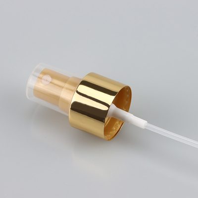 Uscita fine di alluminio 0.12cc della pompa 24/410 dello spruzzatore della foschia dell'oro brillante