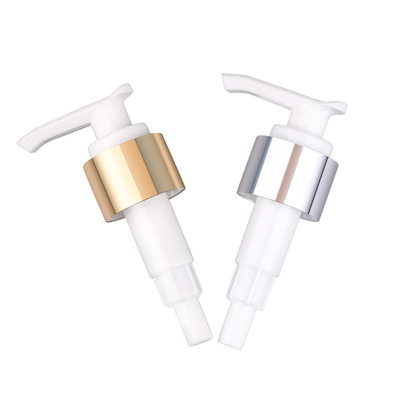 Pompa di alluminio della provetta della mano, OEM cosmetico della pompa 28/410 della lozione