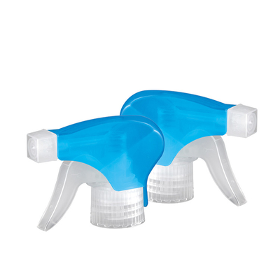 Spruzzatore di plastica blu trasparente 28/410 di innesco per l'acqua di pulizia