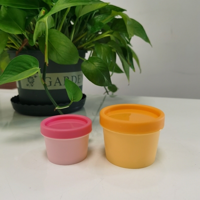 Barattoli cosmetici di plastica dei pp, imballaggio crema facciale del barattolo di 50g 100g