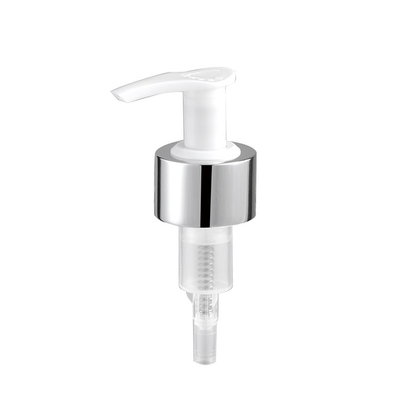 Pompa di alluminio dello spruzzo della lozione con la chiusura 24/410 28/410 del metallo