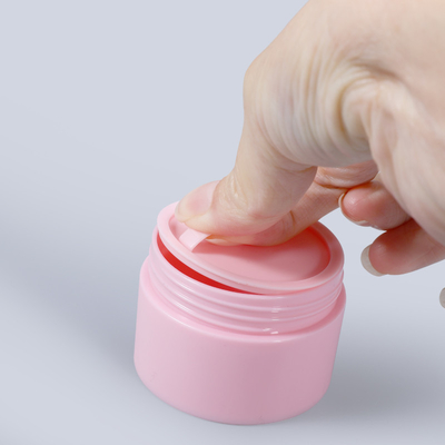 Barattoli cosmetici di plastica vuoti 20g 30g 50g per cura personale del gel di capelli