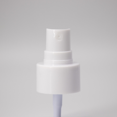 Testa fine di plastica bianca dello spruzzatore della foschia, 28/410 di pompa dello spruzzatore del profumo