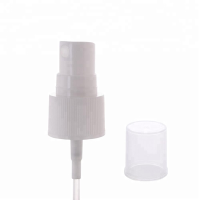 Testa fine di plastica bianca dello spruzzatore della foschia, 28/410 di pompa dello spruzzatore del profumo