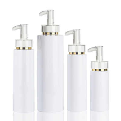 Cilindro cosmetico 200ml 300ml 500ml della bottiglia della lozione dell'ANIMALE DOMESTICO vuoto per imballare